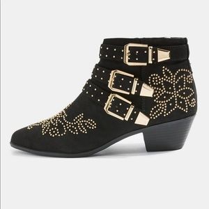 Topshop Kowboy Studded Boots
